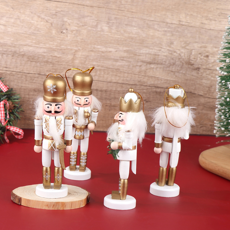 1Pc 12CM Nutcracker Puppet Sol - Nutcracker Figurine ulasan dan harga