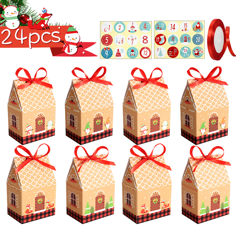 24Sets Christmas Advent Calend - Advent Calendar Gift ulasan dan harga