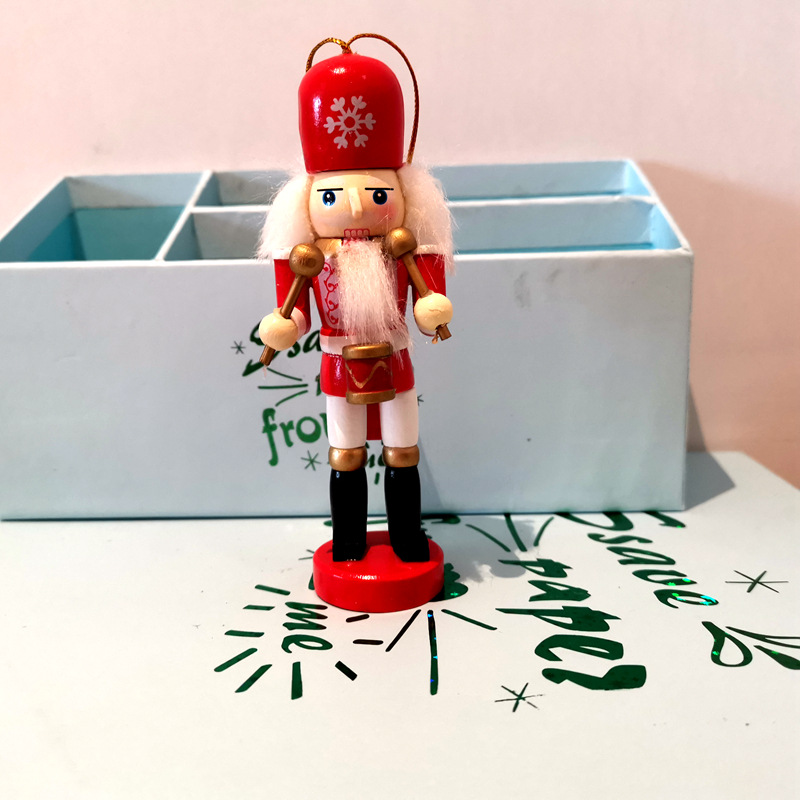 5/6pcs Merry Christmas Decorat - Nutcracker Figurine ulasan dan harga