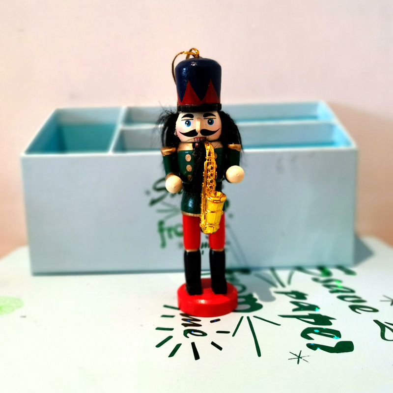 5/6pcs Merry Christmas Decorat - Nutcracker Figurine ulasan dan harga