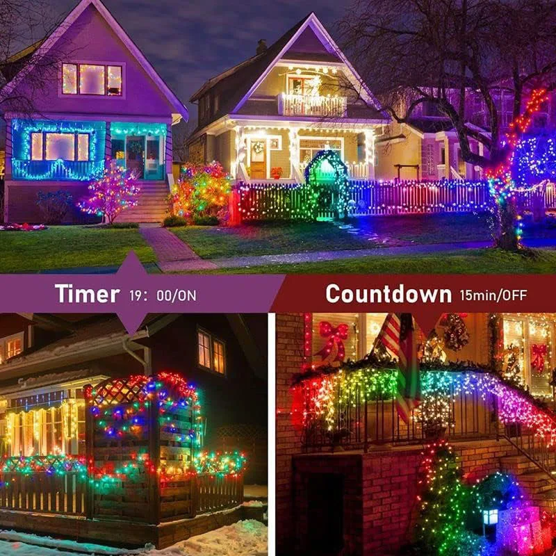 WS2812B RGBIC LED String Light - Led Fairy String Lights ulasan dan harga