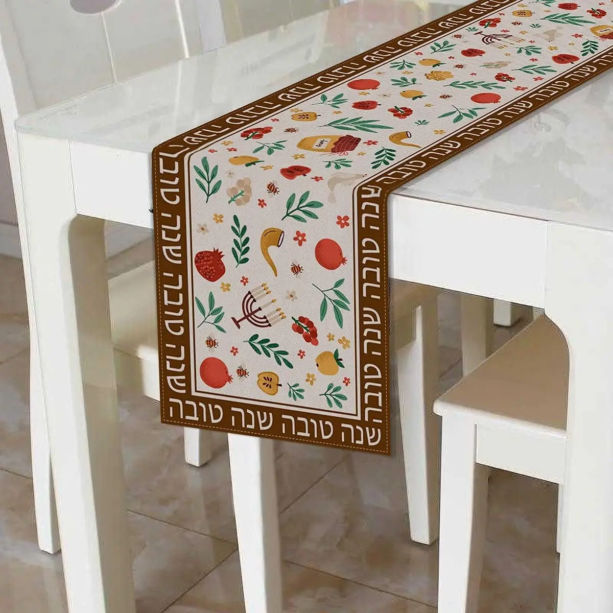 Rosh Hashanah High Holy Day Ta - Christmas Table Runner ulasan dan harga