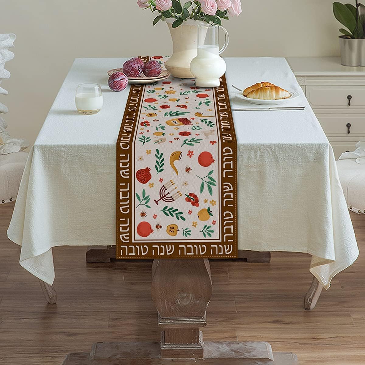 Rosh Hashanah High Holy Day Ta - Christmas Table Runner ulasan dan harga