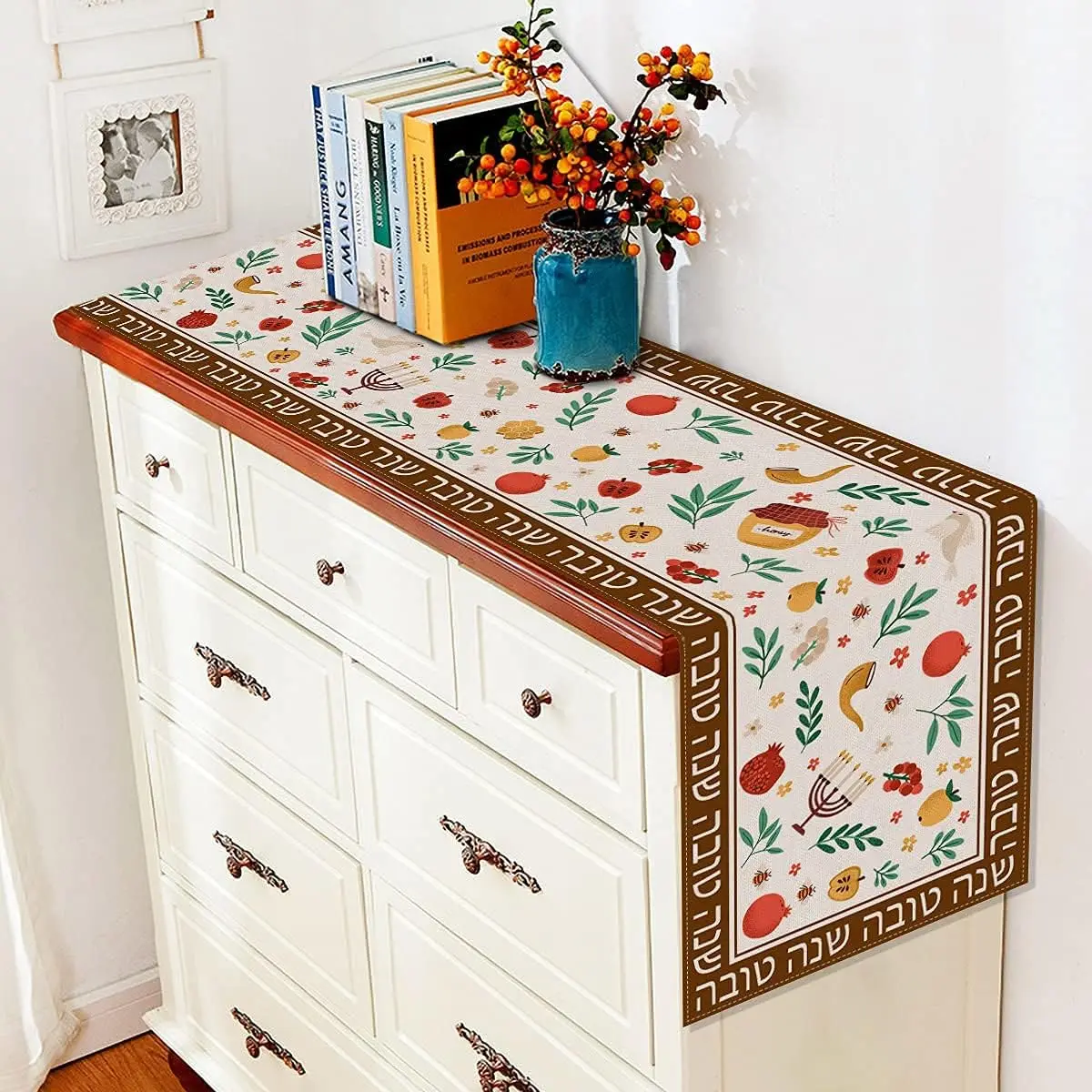 Rosh Hashanah High Holy Day Ta - Christmas Table Runner ulasan dan harga