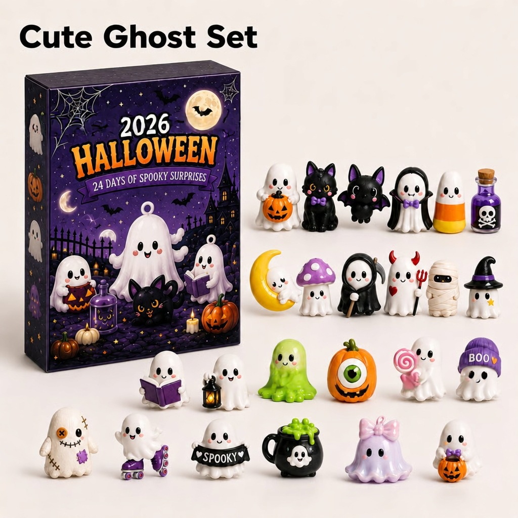 2026 Halloween Advent Calendar - Advent Calendar Gift ulasan dan harga