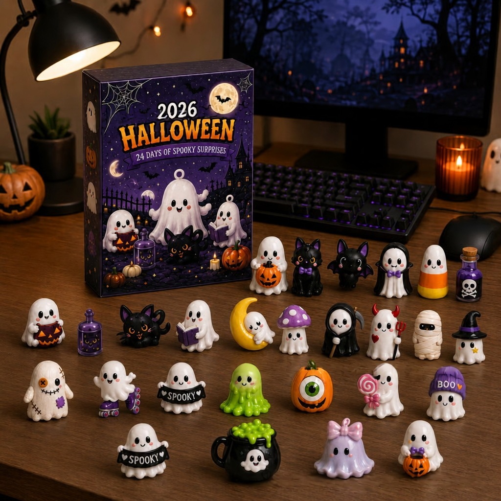 2026 Halloween Advent Calendar - Advent Calendar Gift ulasan dan harga