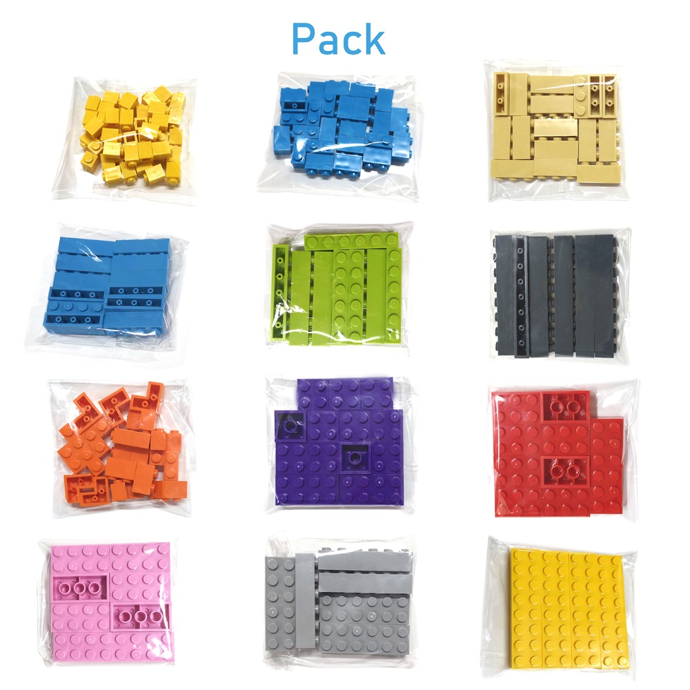 200pcs 2x4 Dot DIY Building Bl - Lego Set Creator ulasan dan harga