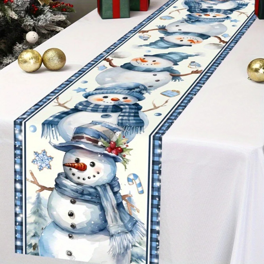 Santa Claus Christmas Table Ru - Christmas Table Runner ulasan dan harga