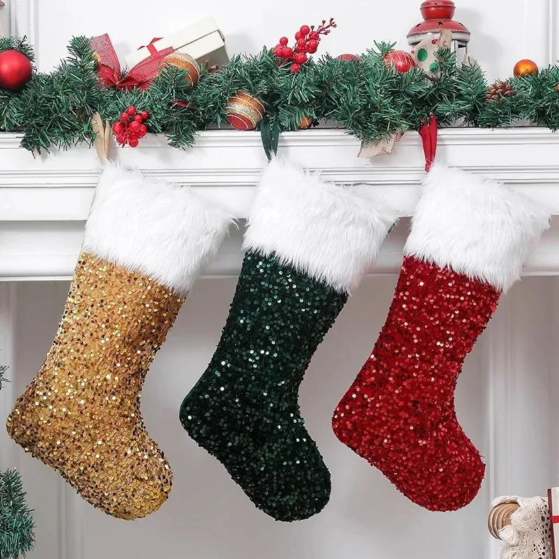 Christmas Stockings Sublimatio - Christmas Stocking Hanging ulasan dan harga
