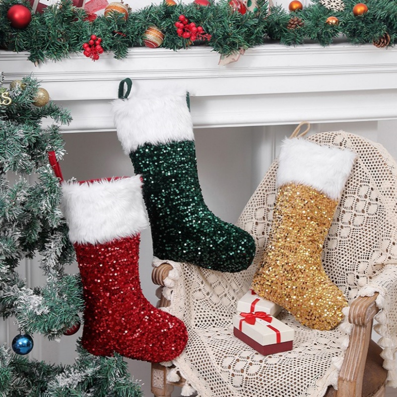 Christmas Stockings Sublimatio - Christmas Stocking Hanging ulasan dan harga