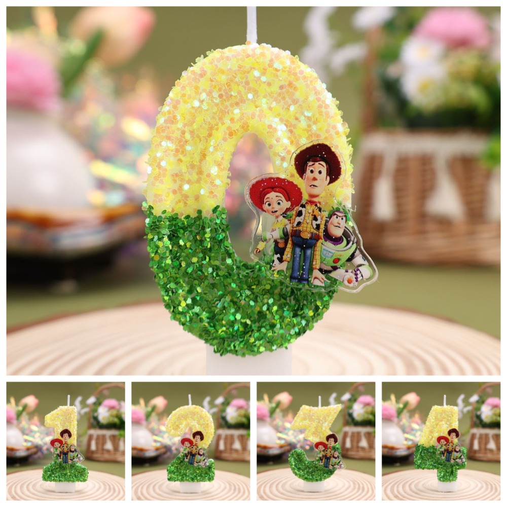 Hot Cute Cartoon T-O-Y Story D - Holiday Candle Set ulasan dan harga